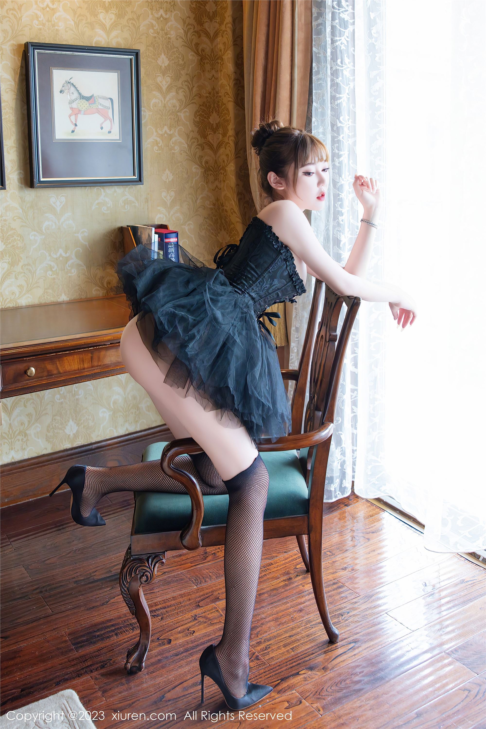 XiuRen秀人网  2023.07.11 NO.7057 萌汉药baby 黑丝